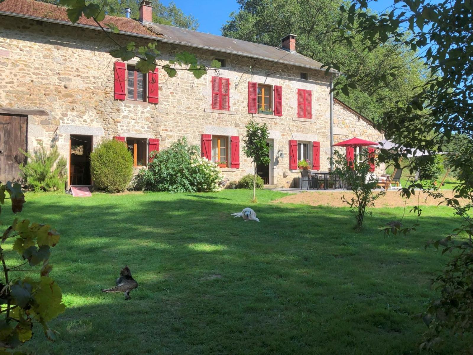 Le Moulin De La Farge B&B Saint-Moreil Exterior photo